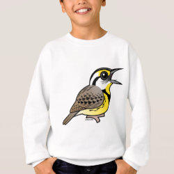 Eastern Meadowlark (singing) Kids' American Apparel Organic T-Shirt