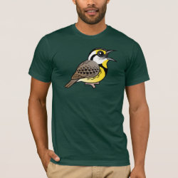 Eastern Meadowlark (singing) Men's Basic American Apparel T-Shirt