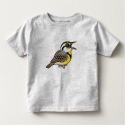 Eastern Meadowlark (singing) Toddler Fine Jersey T-Shirt