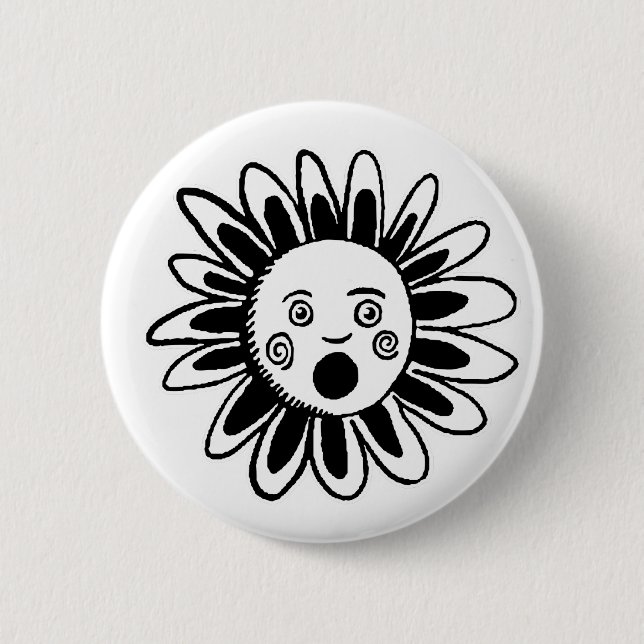 Singing Flower Button (Front)