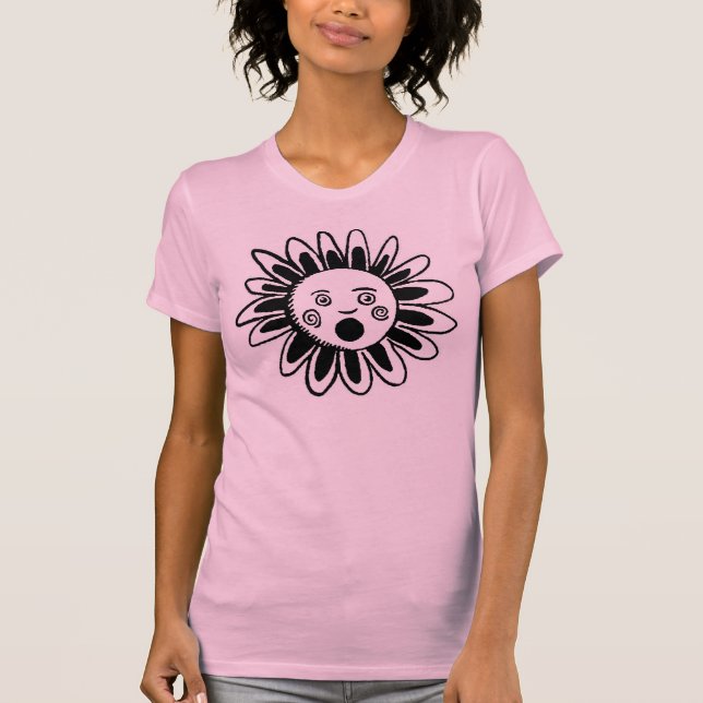 Singing Flower - Customized T-Shirt (Front)