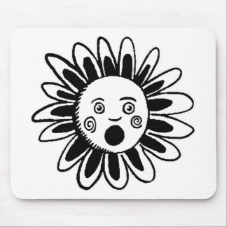 Singing Flower Mouse Pad