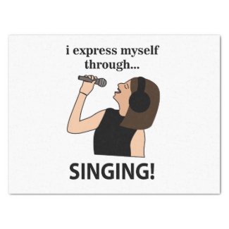 Singing I Express Myself Through Singing