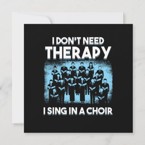Singing In A Choir Therapy Choral Music Chorus Gif Invitation
