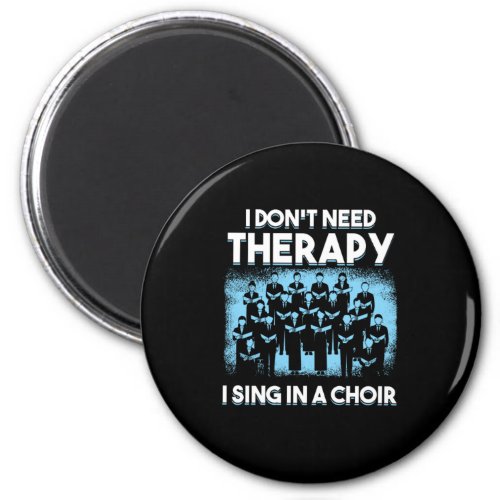 Singing In A Choir Therapy Choral Music Chorus Gif Magnet