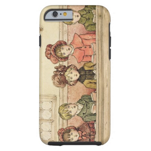 Singing in church wc on paper tough iPhone 6 case