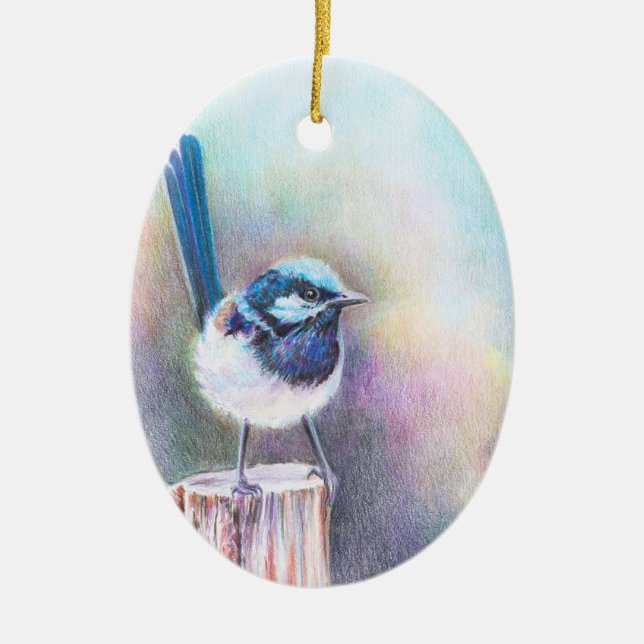 Singing in the New Day - Ceramic Ornament (Front)