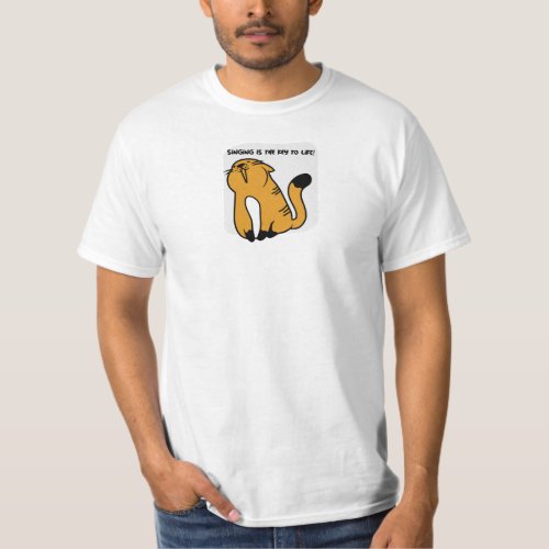 Singing Is The Key To Life T_Shirt