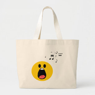 Singing Large Tote Bag