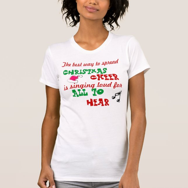 SINGING LOUD! T-Shirt (Front)
