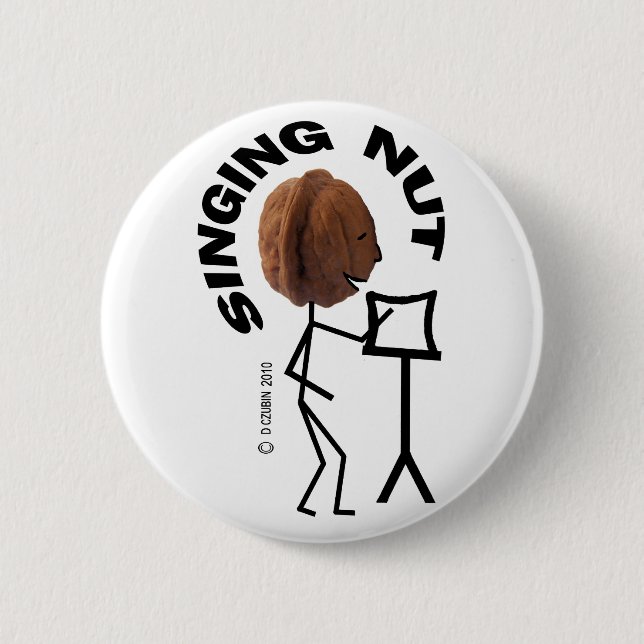 Singing Nut Button (Front)