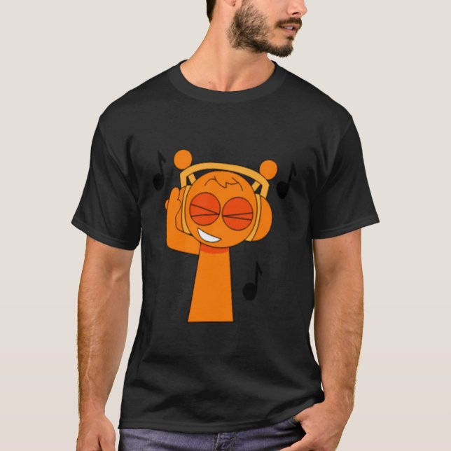Singing Oren Sprunky Pyramixed  Simon Funbot Jevin T-Shirt (Front)