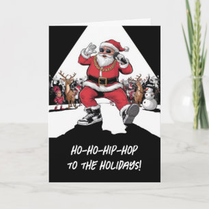 Singing Santa Claus Christmas Card