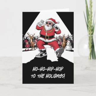 Singing Santa Claus Christmas Card