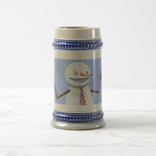 Singing Snowman Beer Stein (Center)
