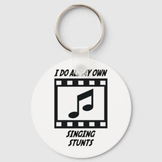 Singing Stunts Keychain