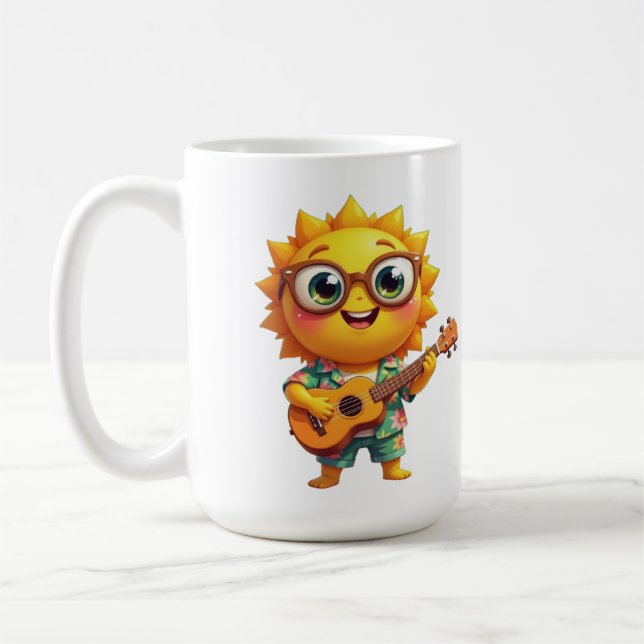 Singing Sun Coffee Mug (Left)
