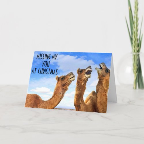 SINGING THE BLUES_MISSING YOU AT CHRISTMAS HOLIDAY CARD