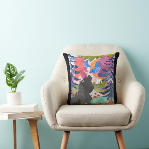 SINGING WITH ANGELS _ choose size Throw Pillow