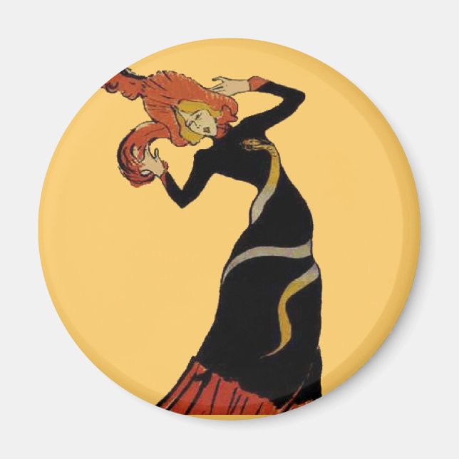 Singing Woman Magnet (Front)