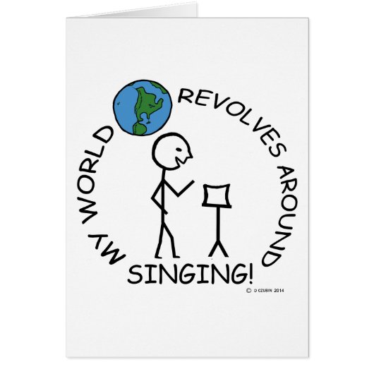 Singing - World Revolves Around (Front)
