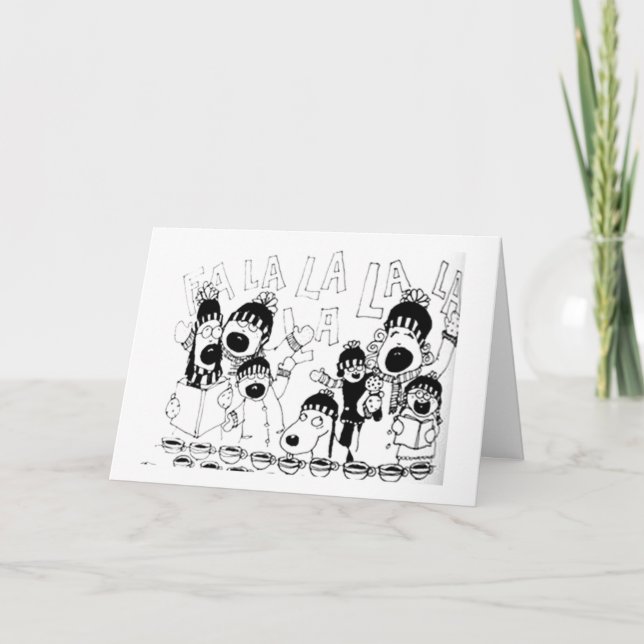 **SINGING YOUR CHRISTMAS WISH** JUST FOR "YOU" CARD (Front)