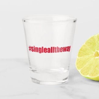 Single All the Way - Funny Christmas Quote