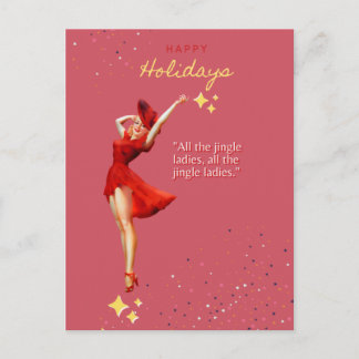 Single Bells Postcard