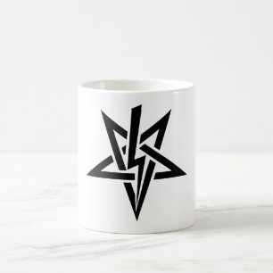 Single Black Anton Szandor LaVey Sigil Mug