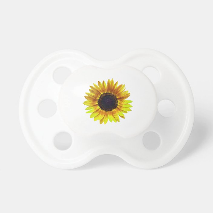 sunflower pacifier