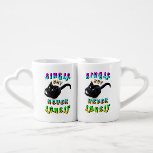 Single But Never Lonely Coffee Mug Set