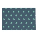 Single Cactus Pattern Placemat