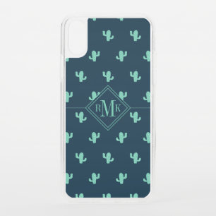 Single Cactus Pattern iPhone XS Case