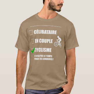 single couple cycling 2 T-Shirt