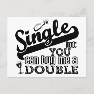 SINGLE custom postcard