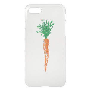 Single Cute Carrot Easter iPhone SE/8/7 Case