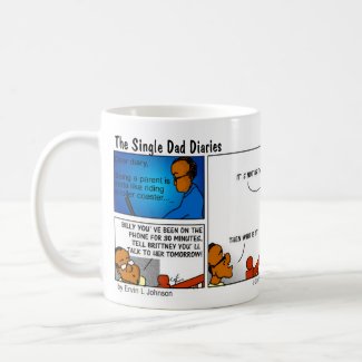 Single Dad Diaries: Like ridding a roller coaster Coffee Mug