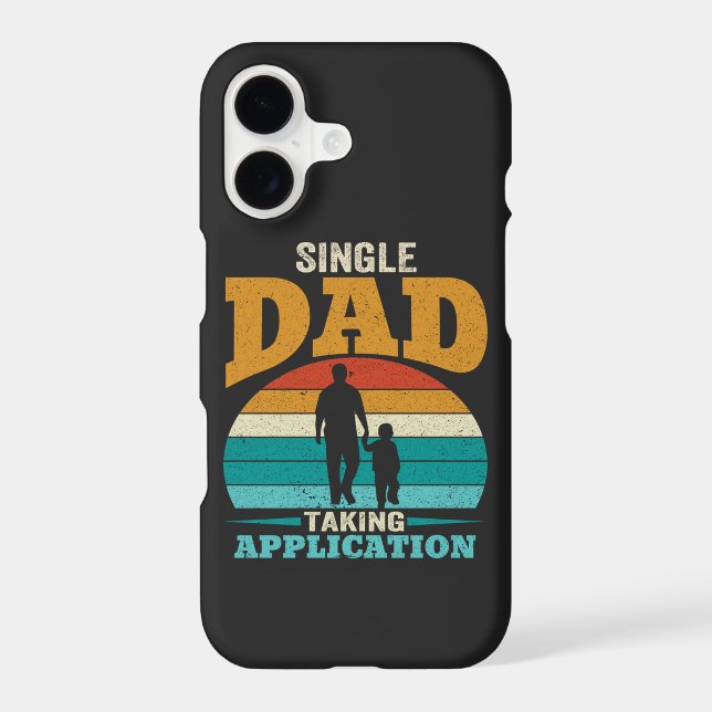 Single Dad Taking Application Case-Mate iPhone Case (Back)