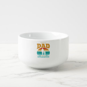 Single Dad Taking Application Soup Mug