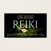 Single Drop of Water on Leaf Reiki (Front)