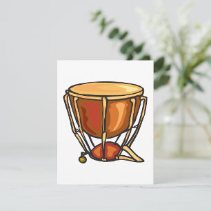 Single Drum Invitations