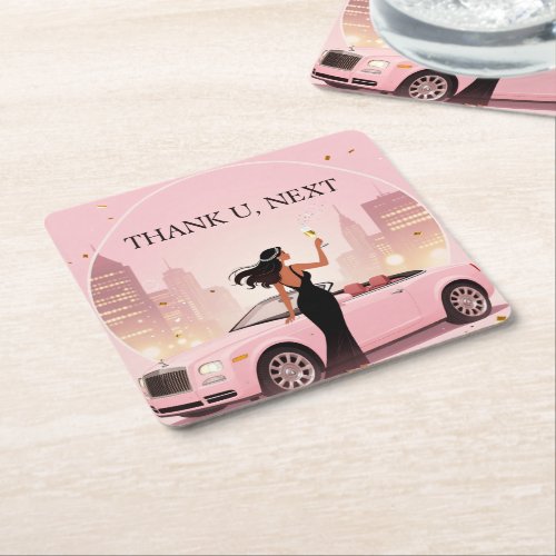 Single Era Party Coaster| Thank U, Next Coaster