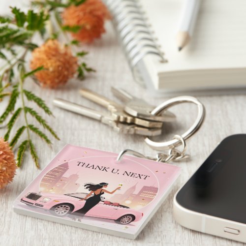 Single Era Party Keychain | Thank U, Next Keychain