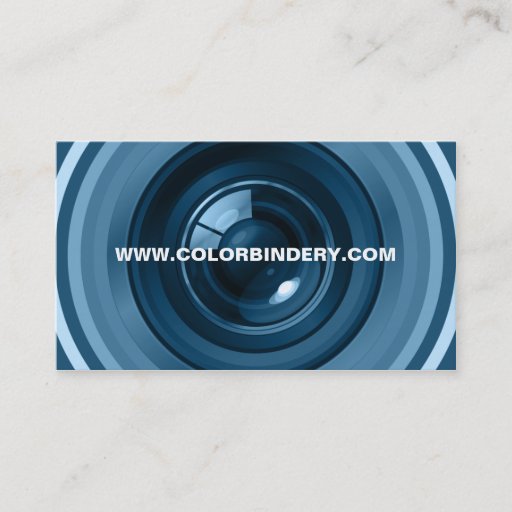Customizable Single Eye Position 4 Business Card