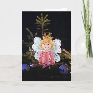 Single Fairy Holiday Card