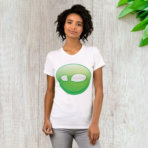 Single Footprint Womens T_Shirt