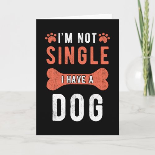 Single Gift Dog Card