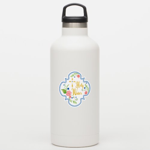 Single Holy Water Bottle Sticker