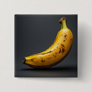 Single Isolated Banana and Its Shadow Button