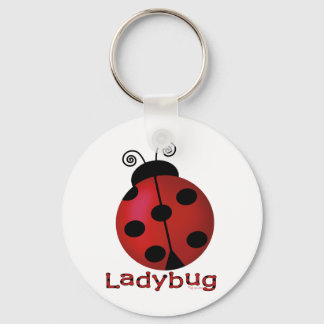Single Ladybug Keychain